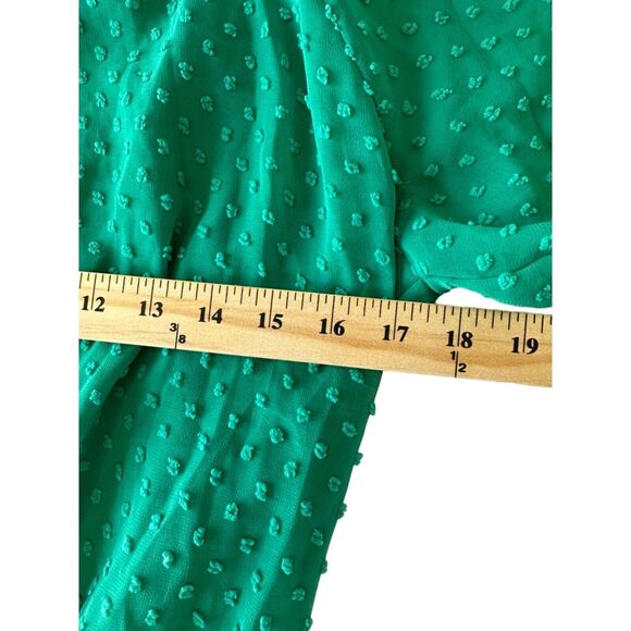 Yumi Kim Class Act Emerald Green Flirty Flowy Dress NWOT S - Picture 6 of 10